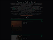 Tablet Screenshot of live4fishing.com